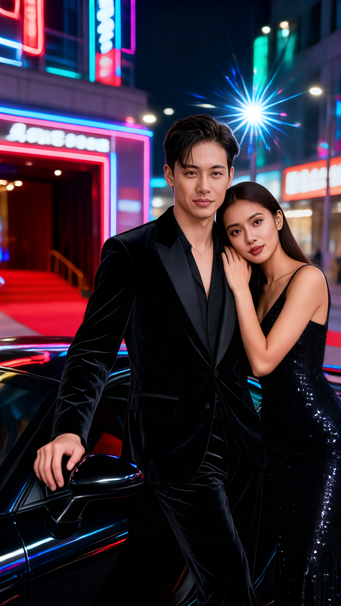 Couple Night Drive image
