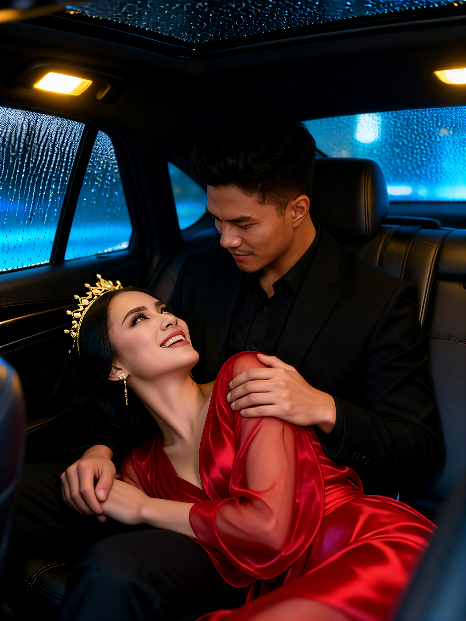 Backseat Red Dress image