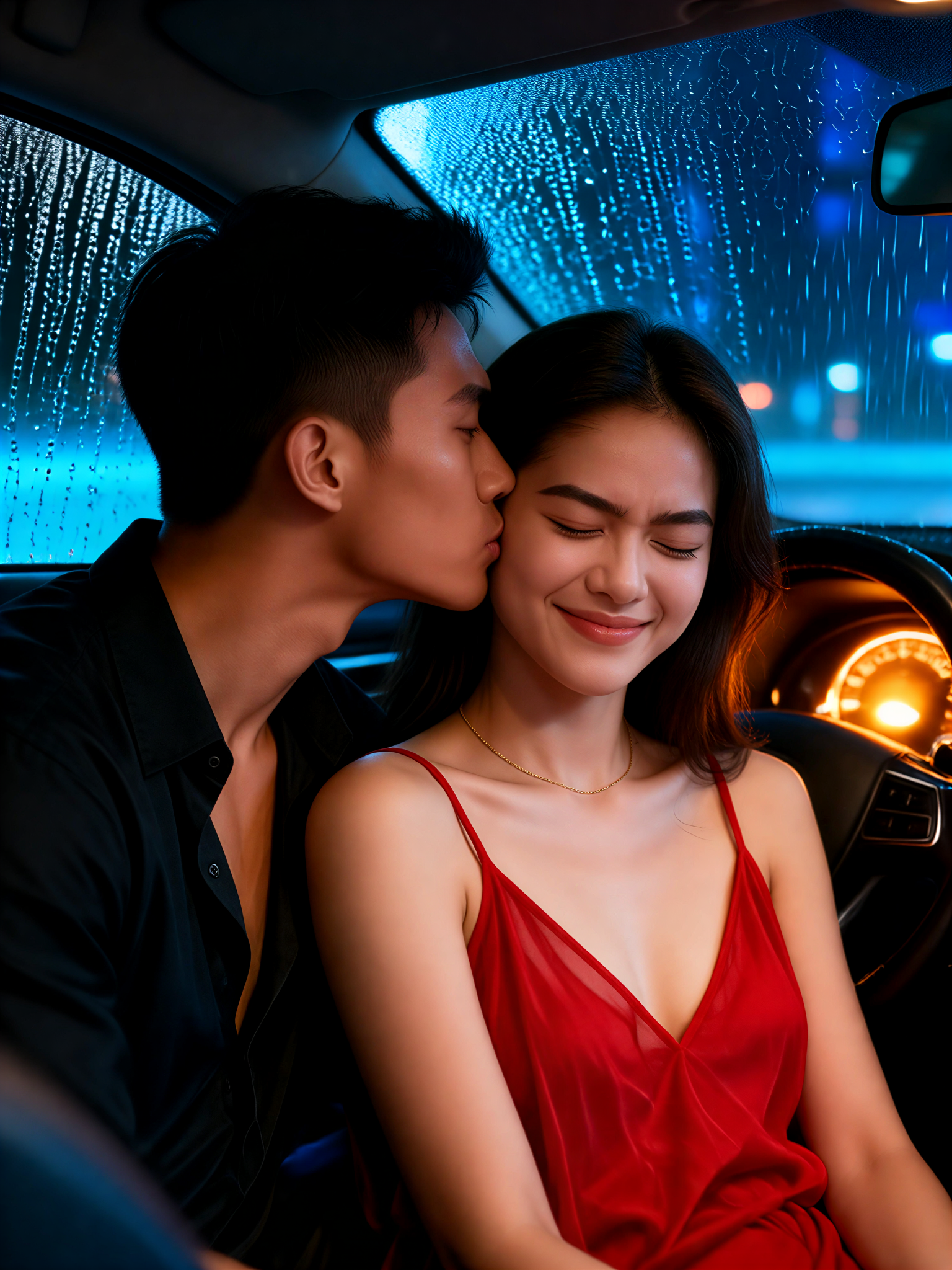 Shoulder Almost Kiss image