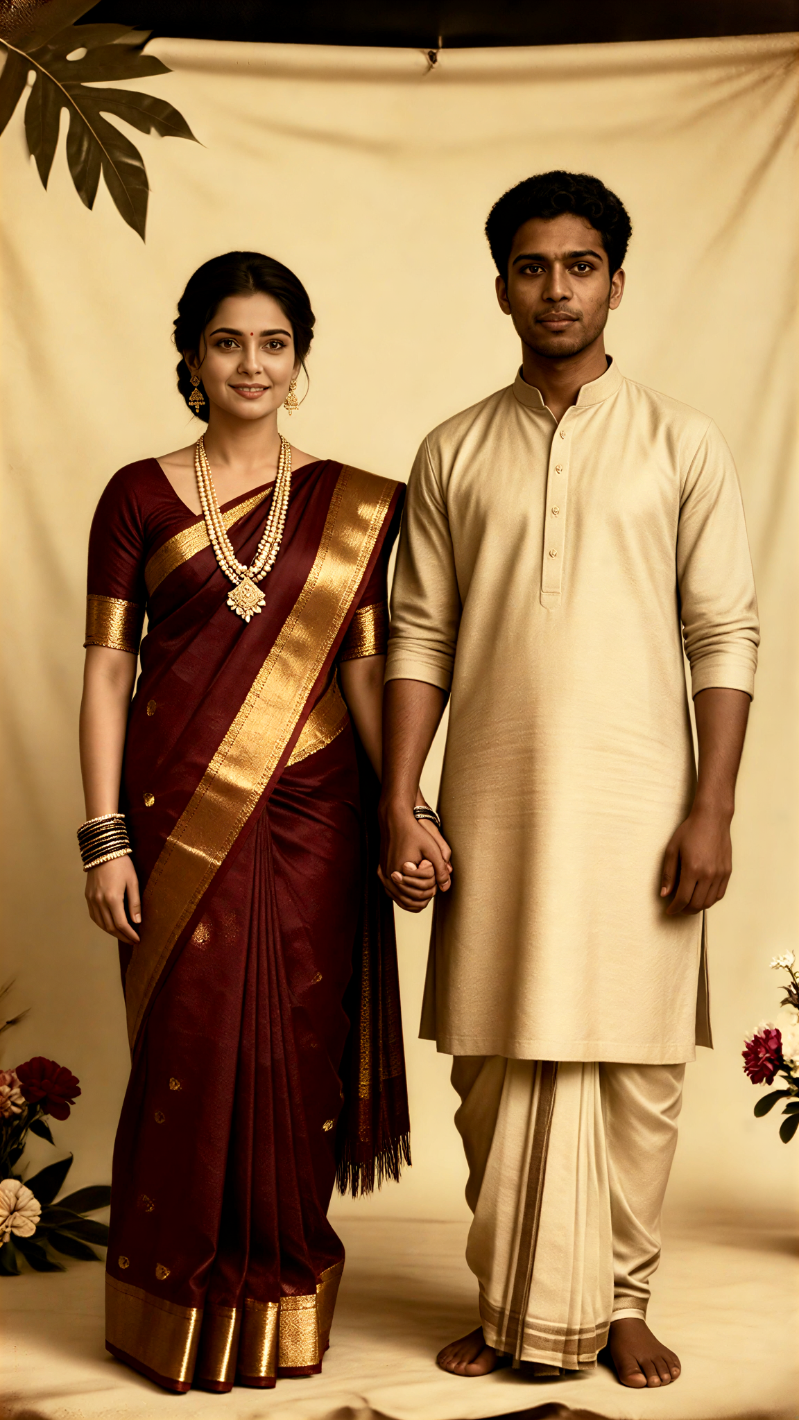South Indian Wedding Portrait 04 image