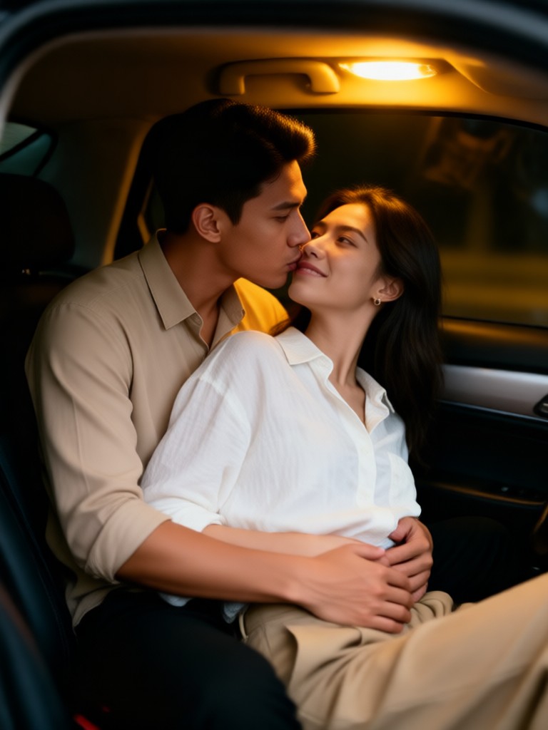 Car Door Almost Kiss image