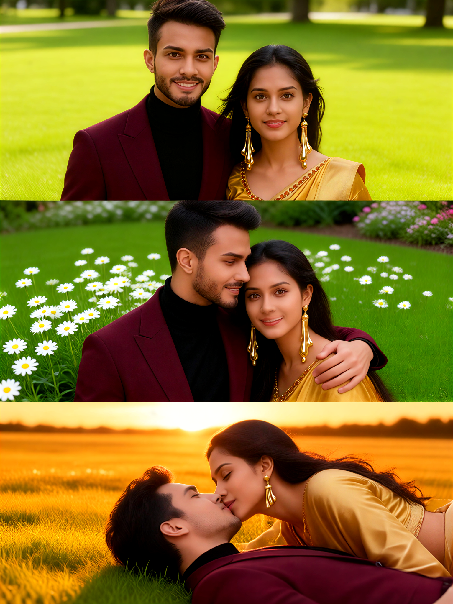 Mixed Lawn Kiss Collage image