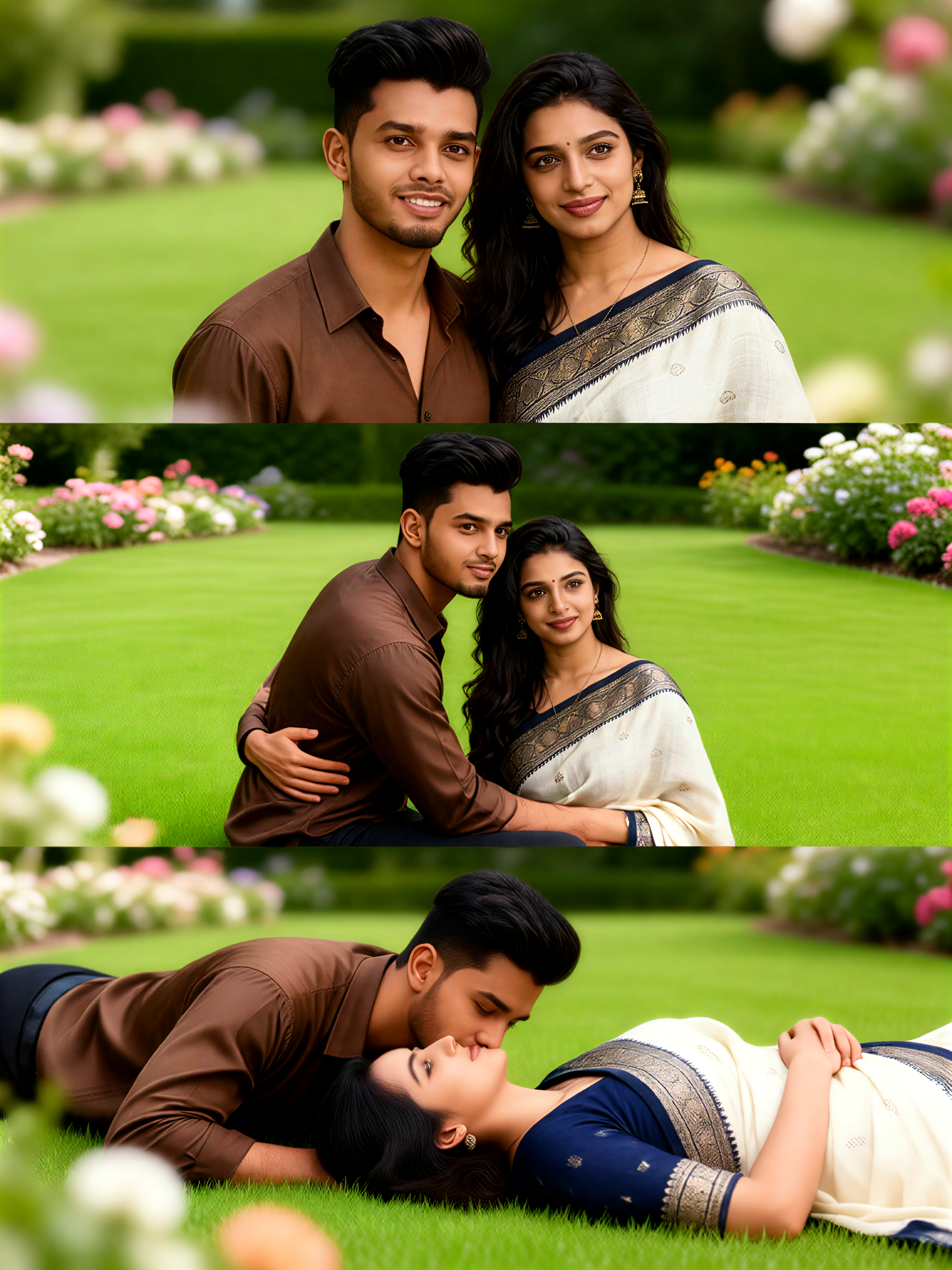 Hill Picnic Kiss image