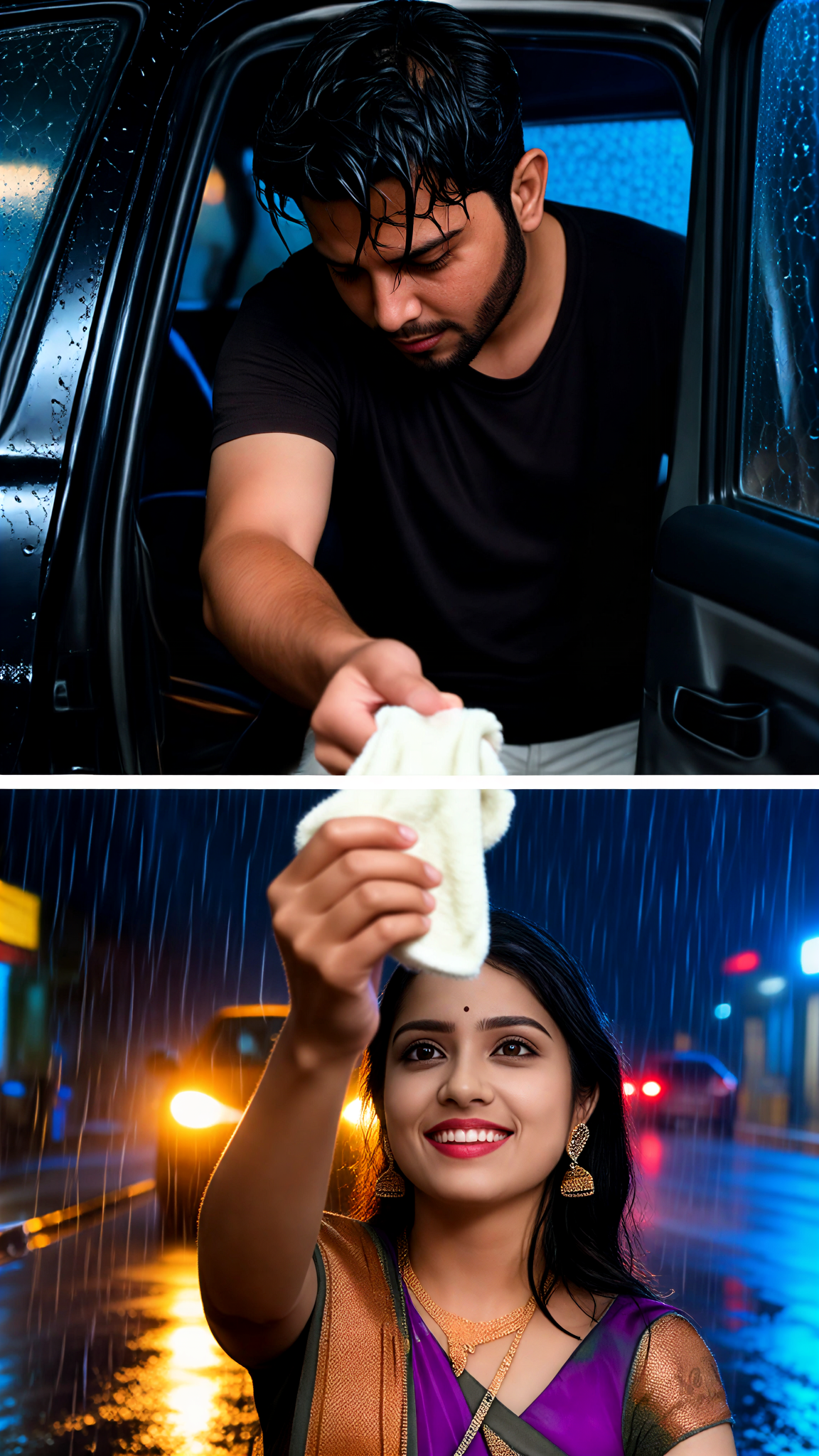 Towel In Rain image