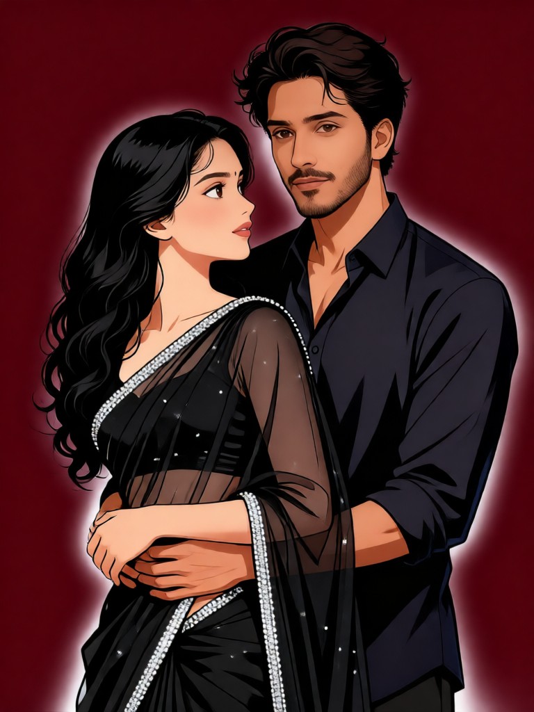 Wine Back Hug Webtoon image