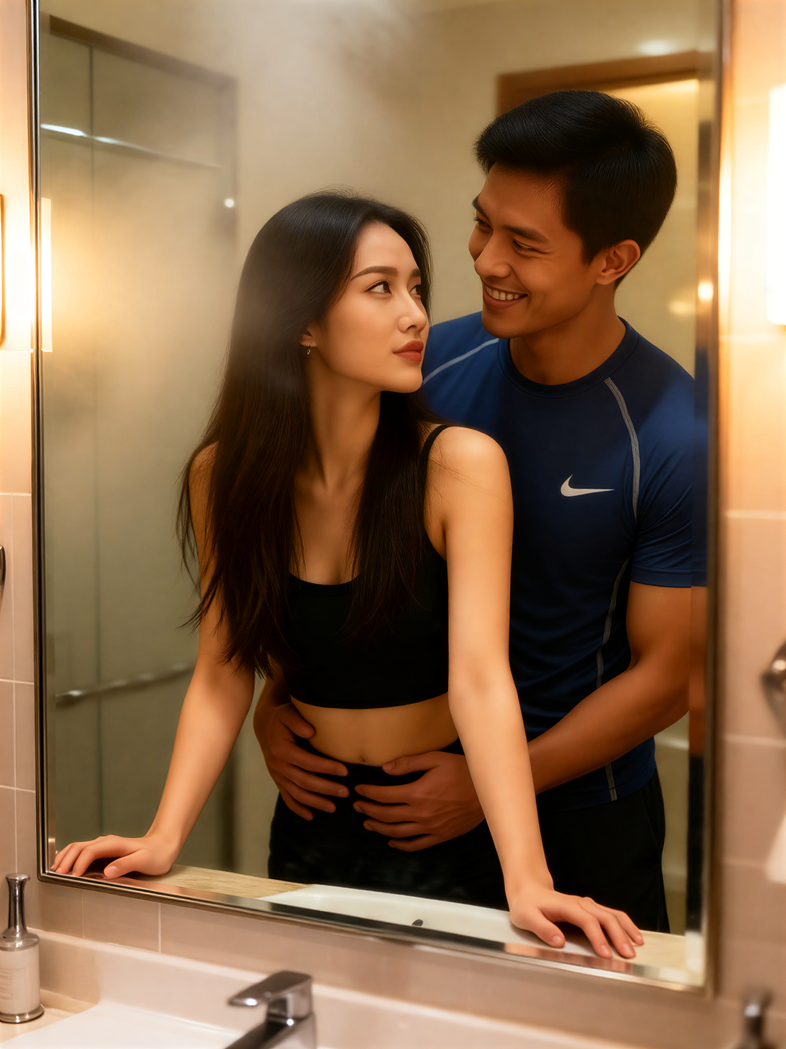Mirror Back Hug image