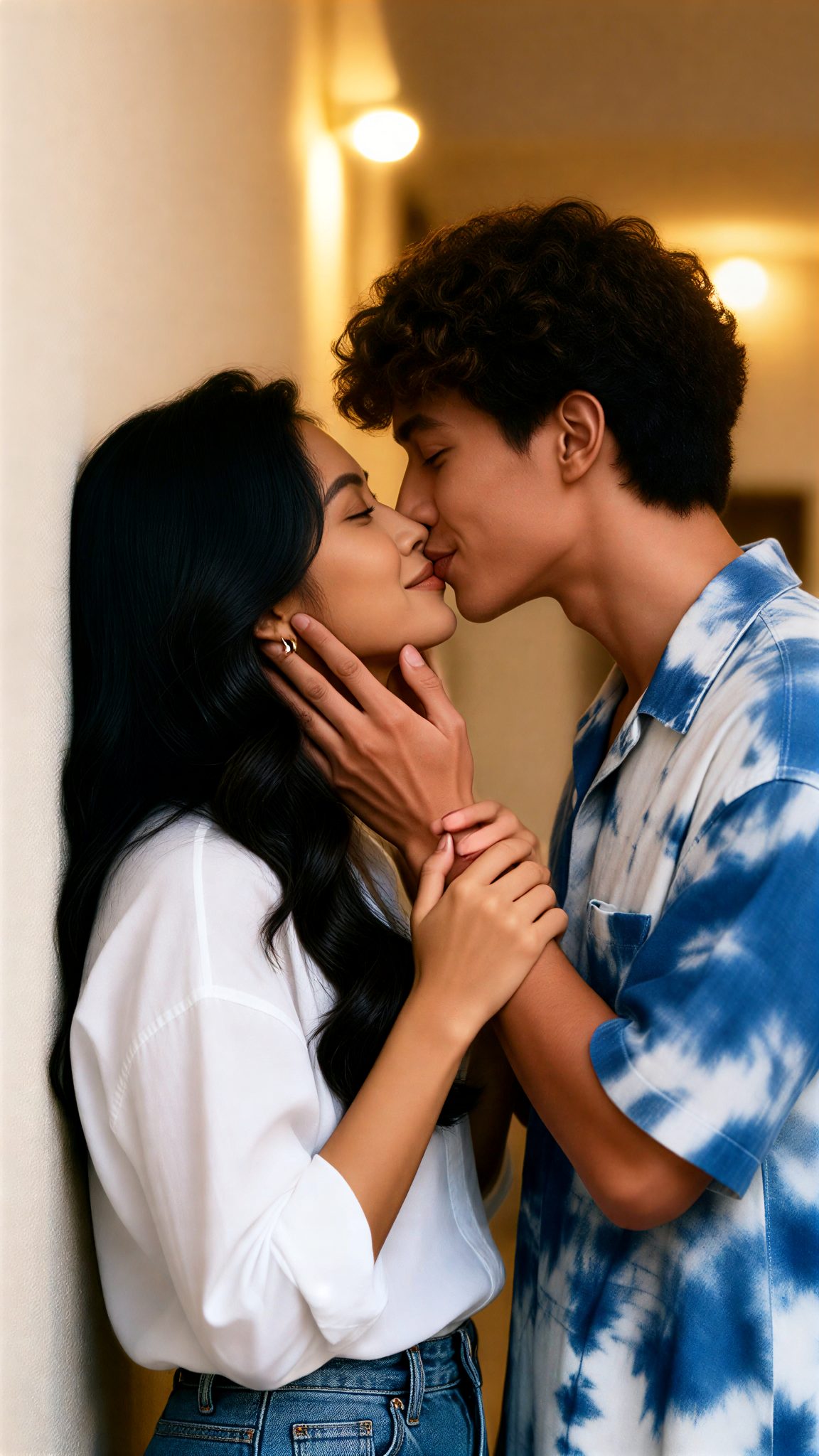 Face Hold Kiss image