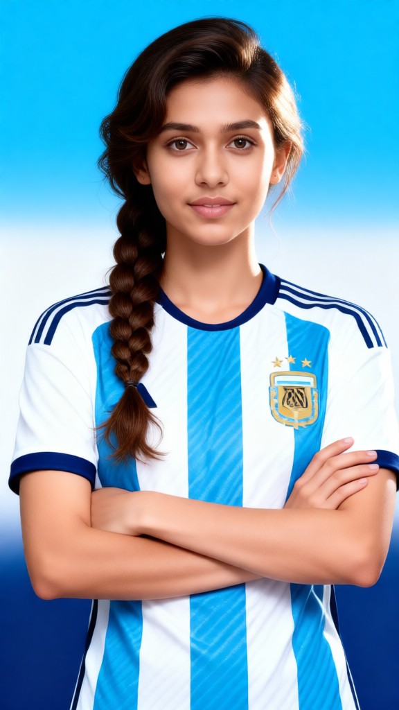 Become a Argentina World Cup girl image