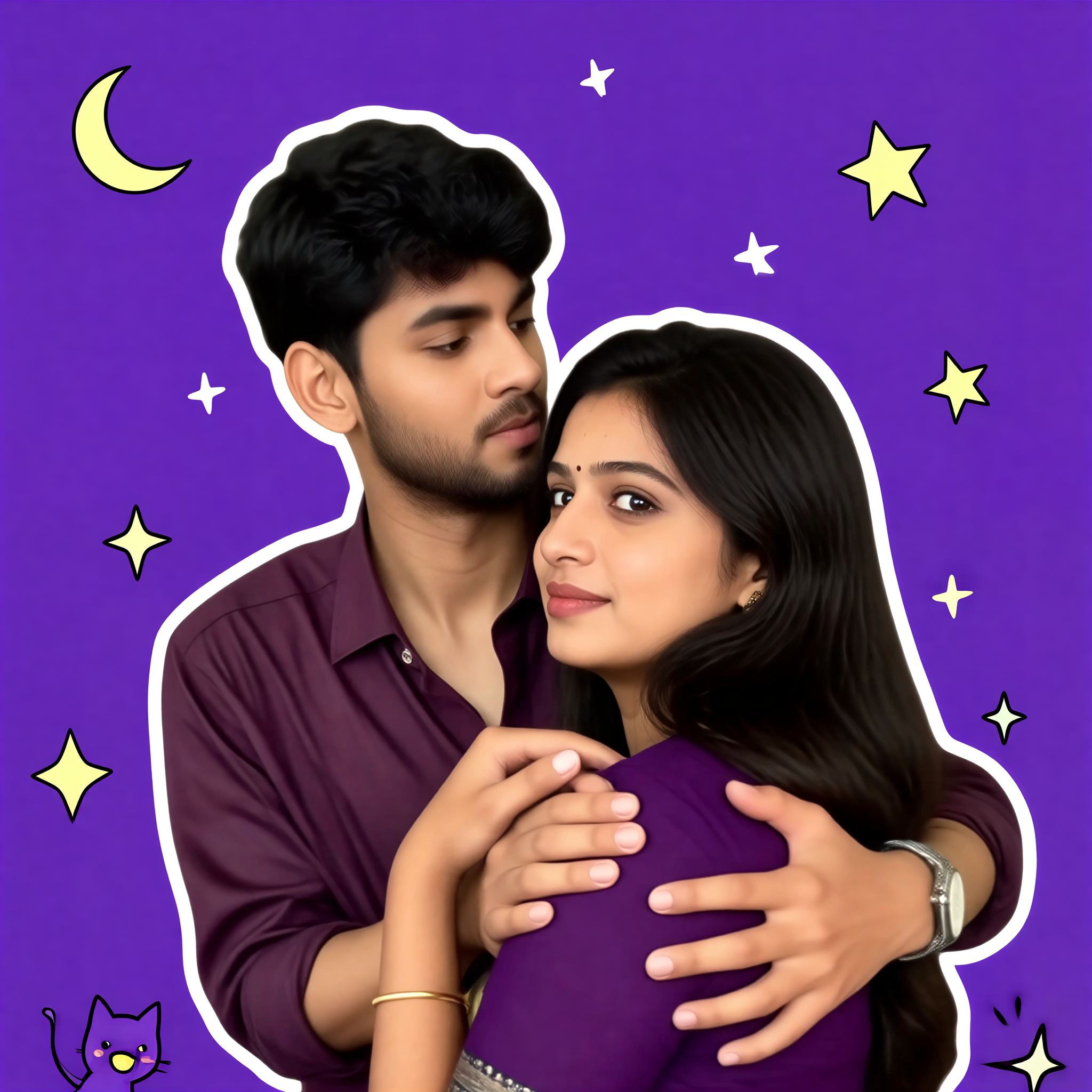 Moon Back Hug image