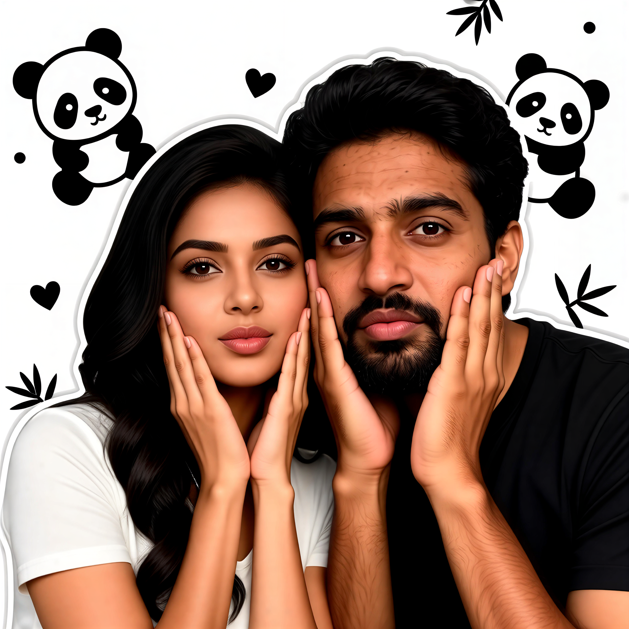 Panda Funny Pair image