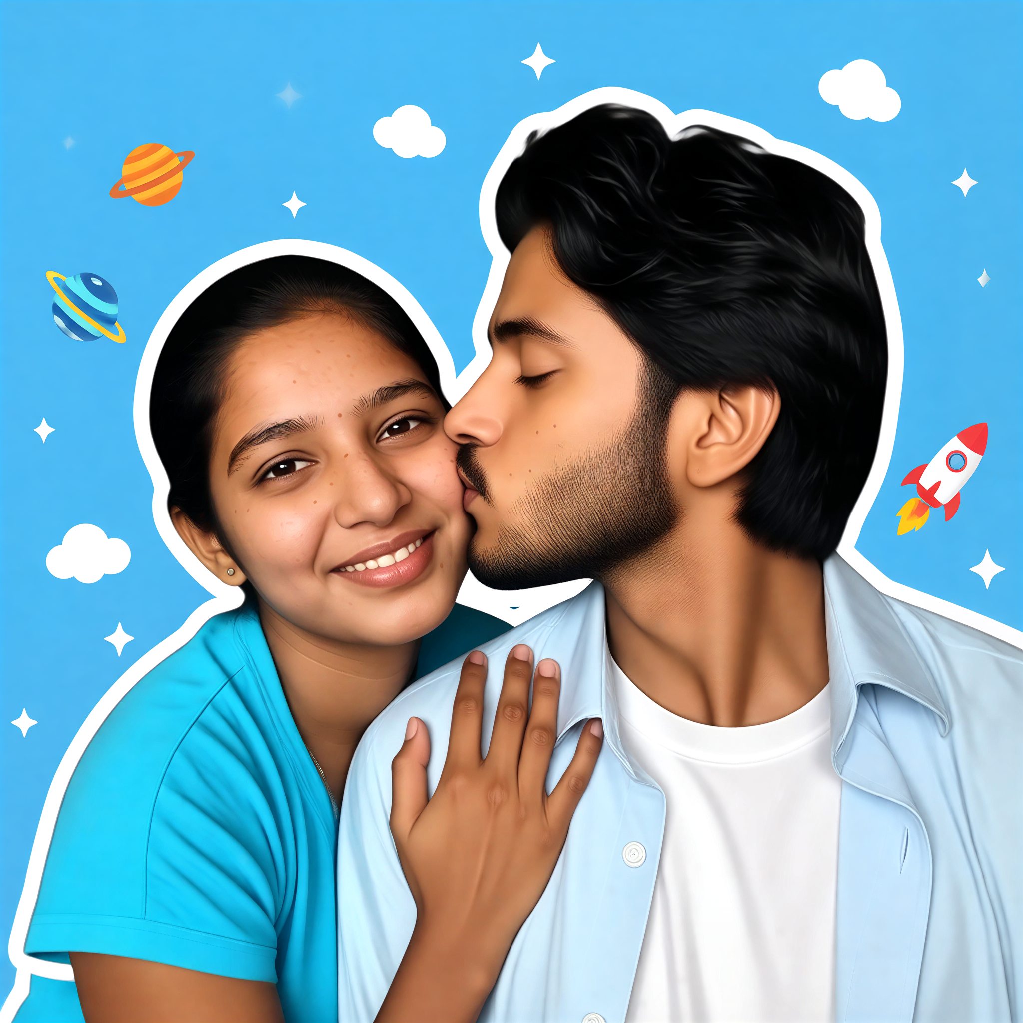 Sky Planet Kiss image