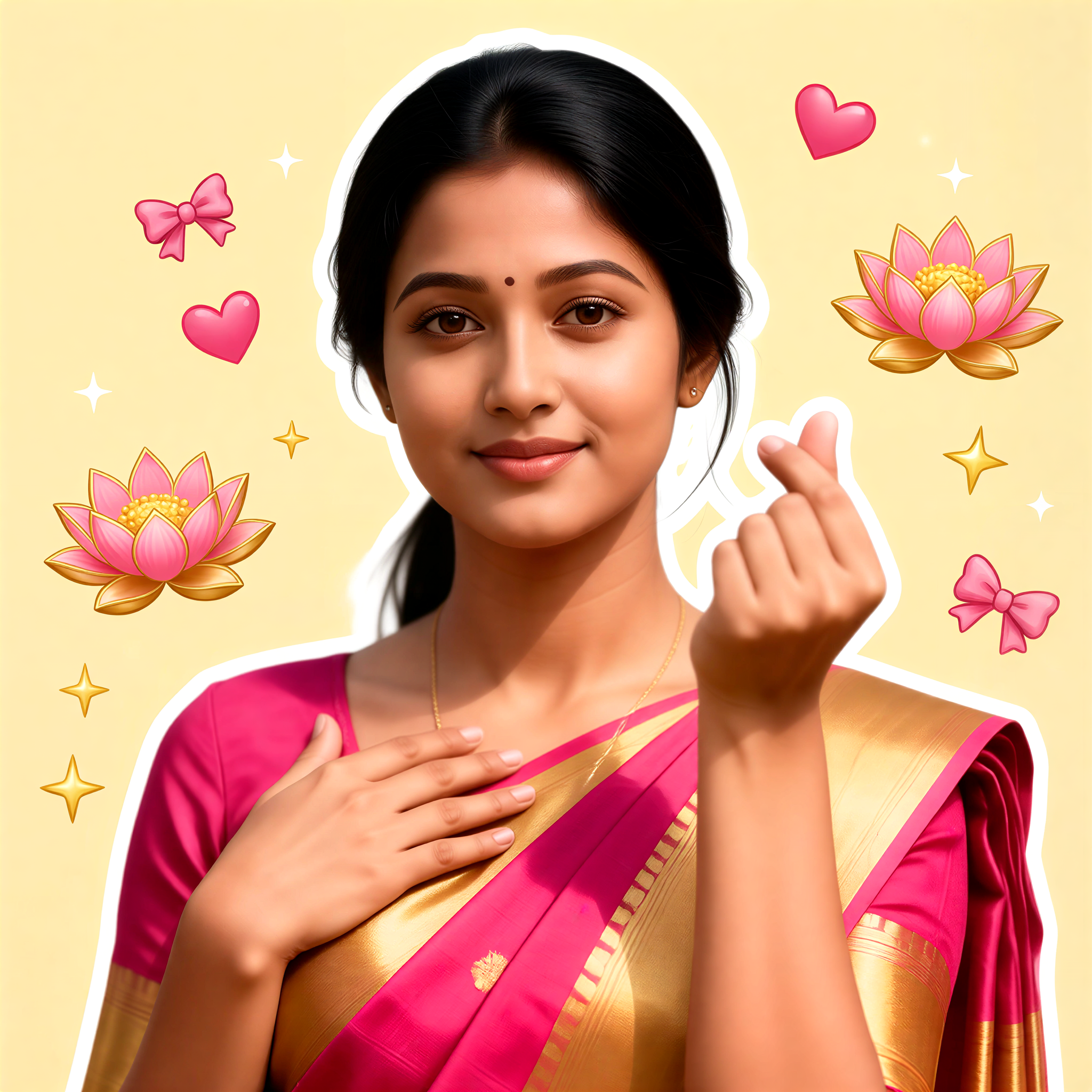 Saree Cute Solo image