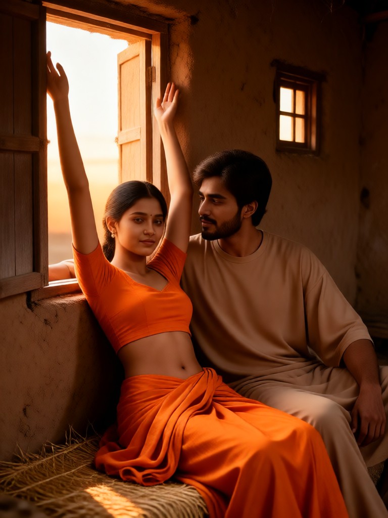 Mud House Window Pose image