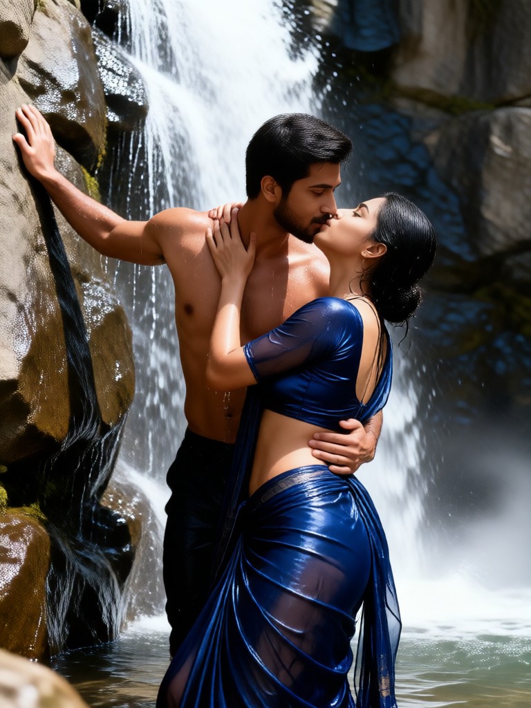 Waterfall Rock French Kiss image