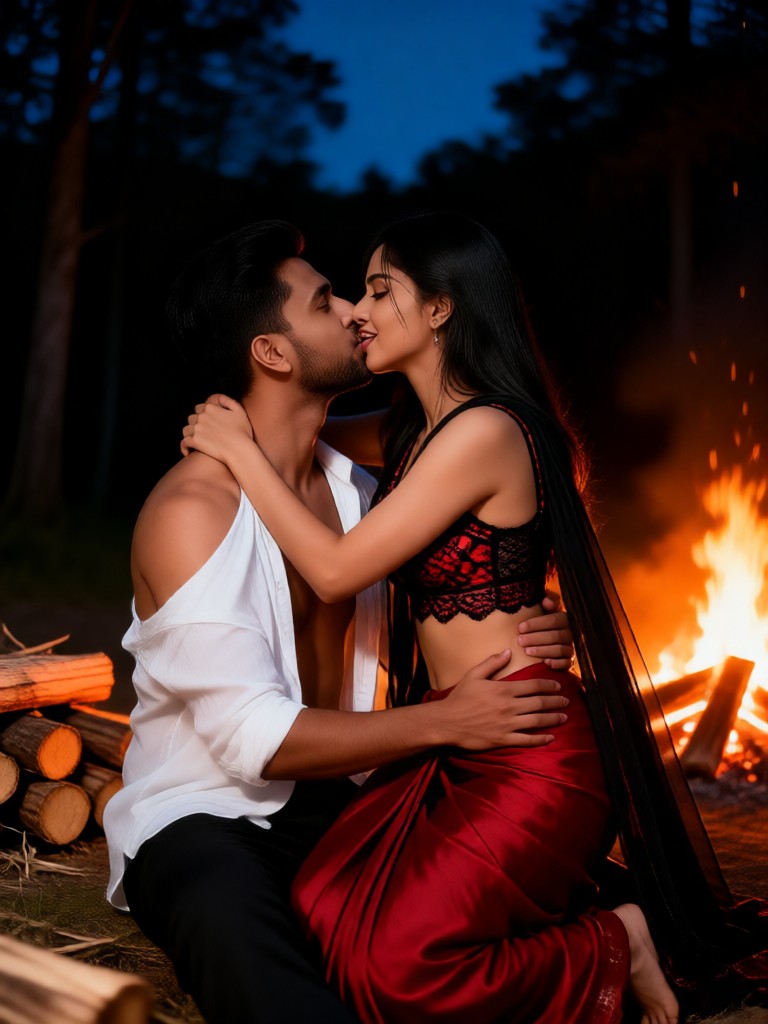 Campfire Collar French Kiss image