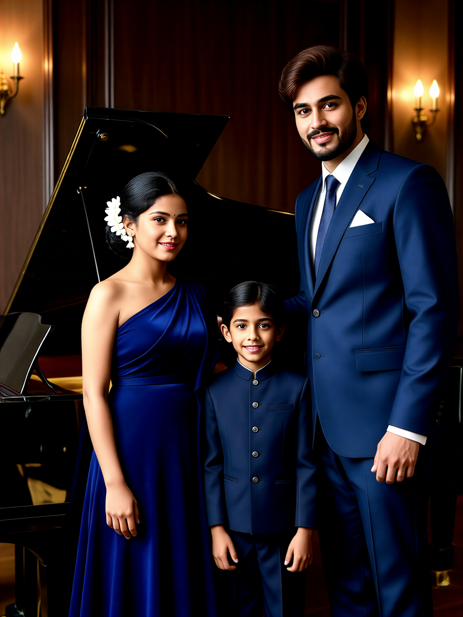 Piano Family Portrait image