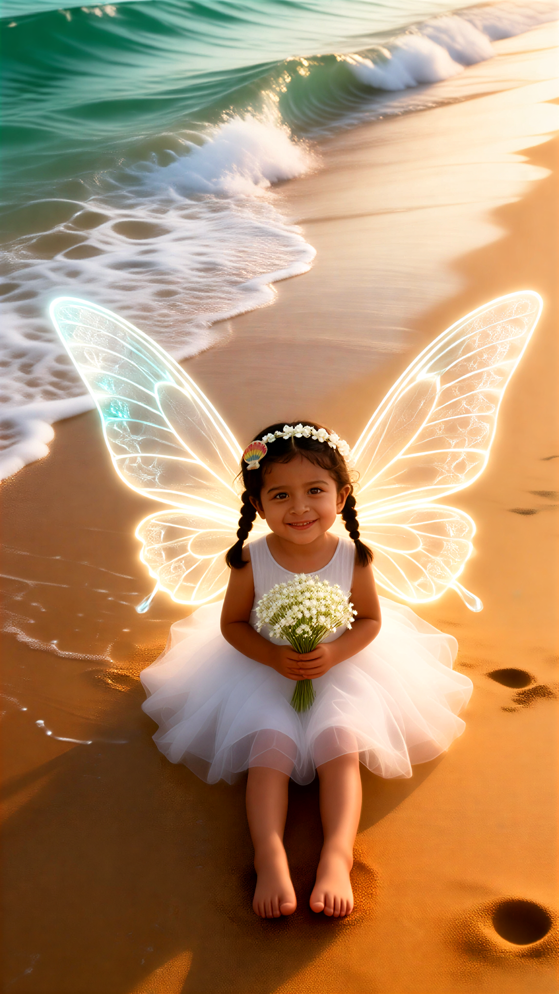 Baby at the Beach 😇 image