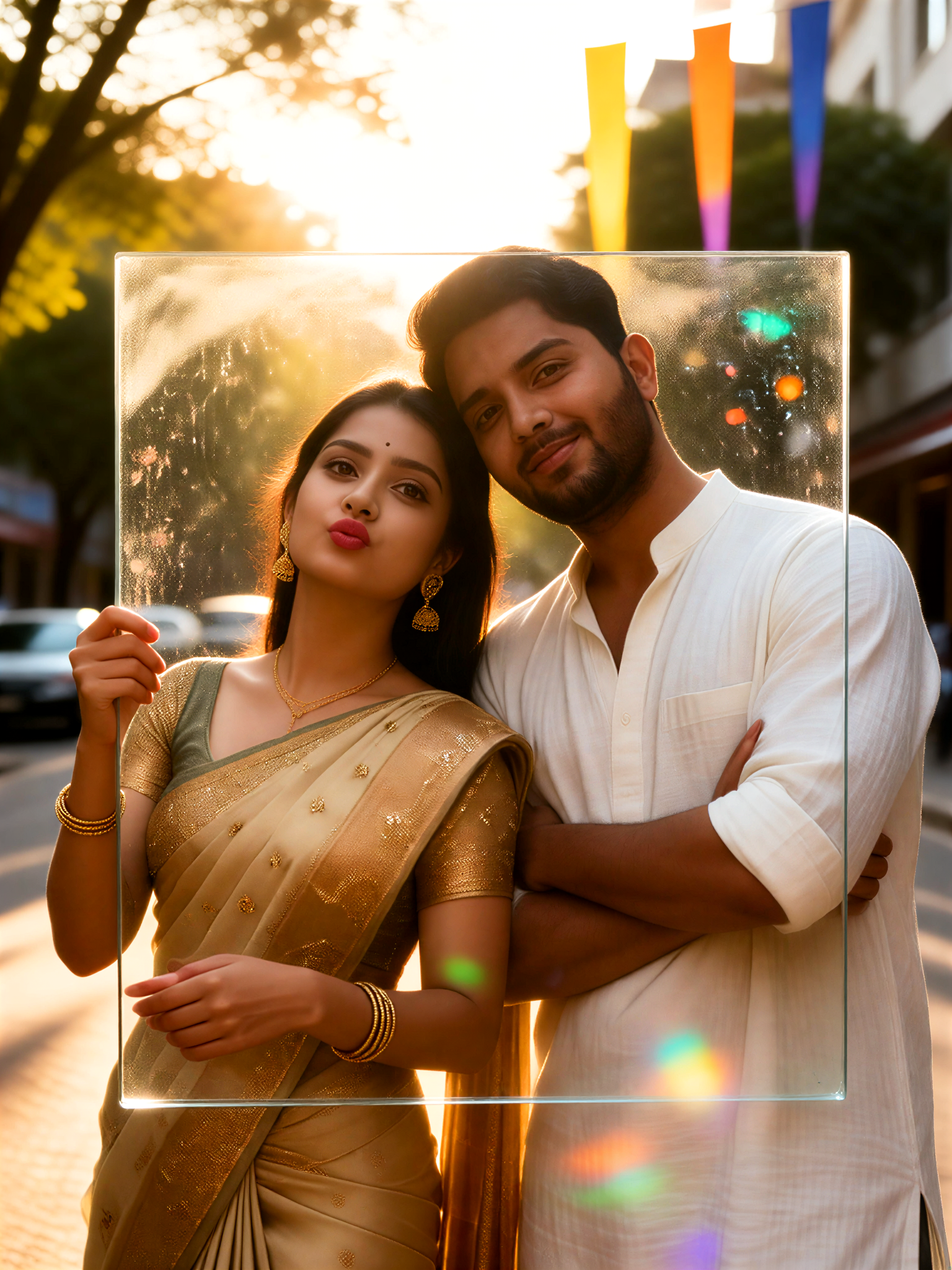 Rainbow couple-1 image
