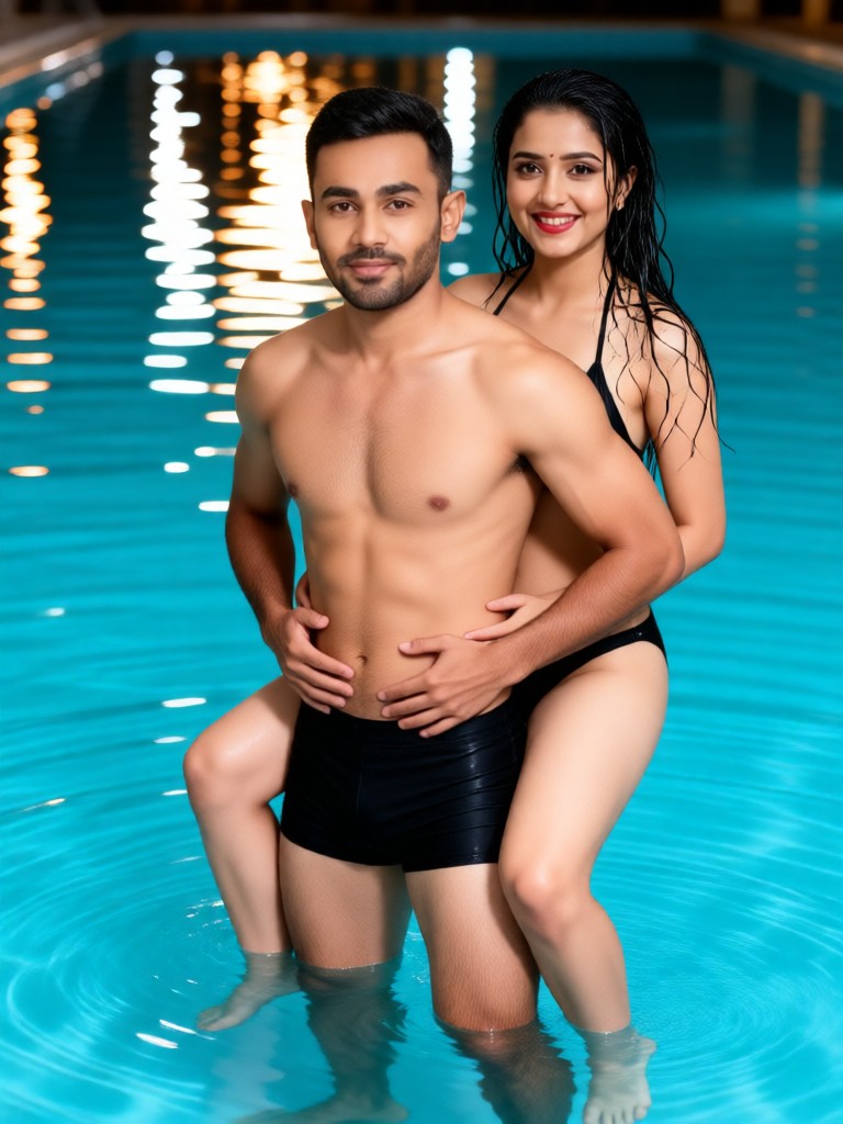 Wet Hair Lap Kiss image