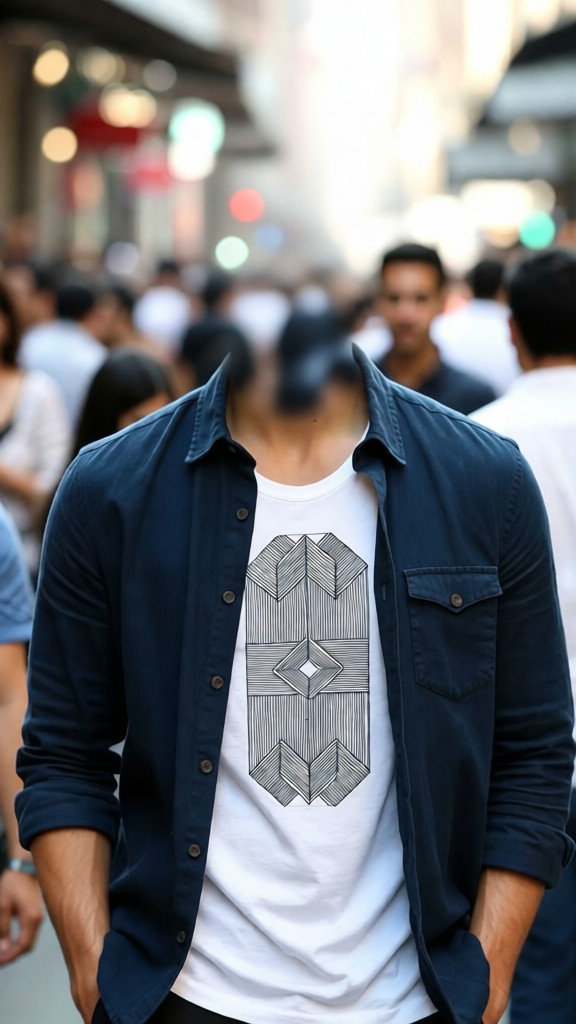 Headless effect image