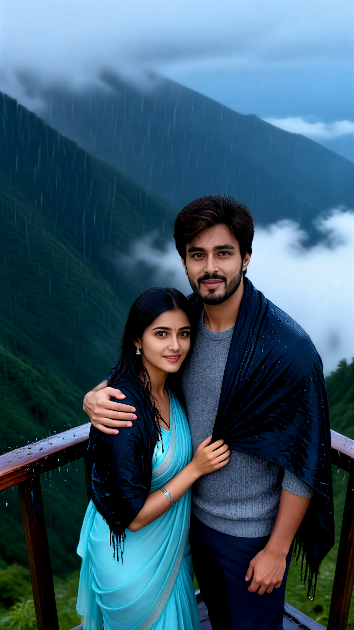 Misty Mountain Couple image