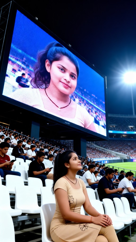 Venue broadcast image
