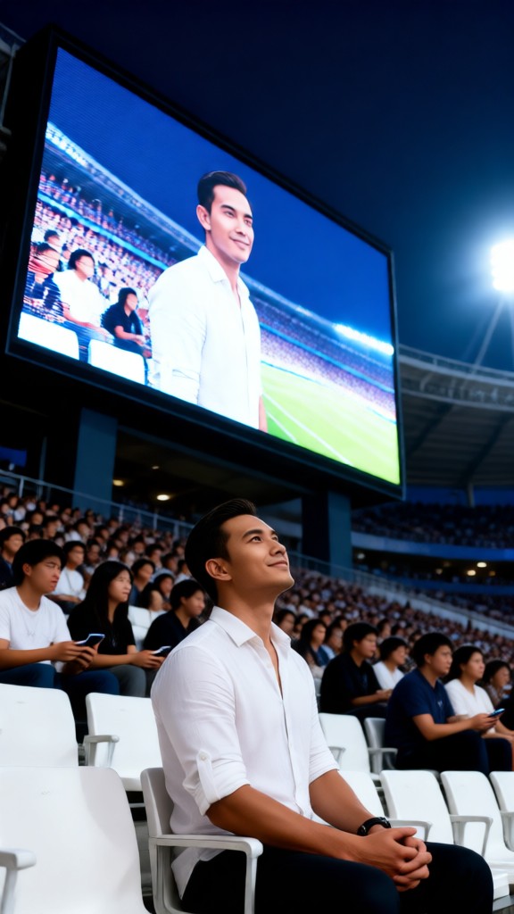 Venue broadcast image