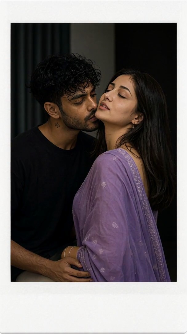 Sexy Kiss On The Table image