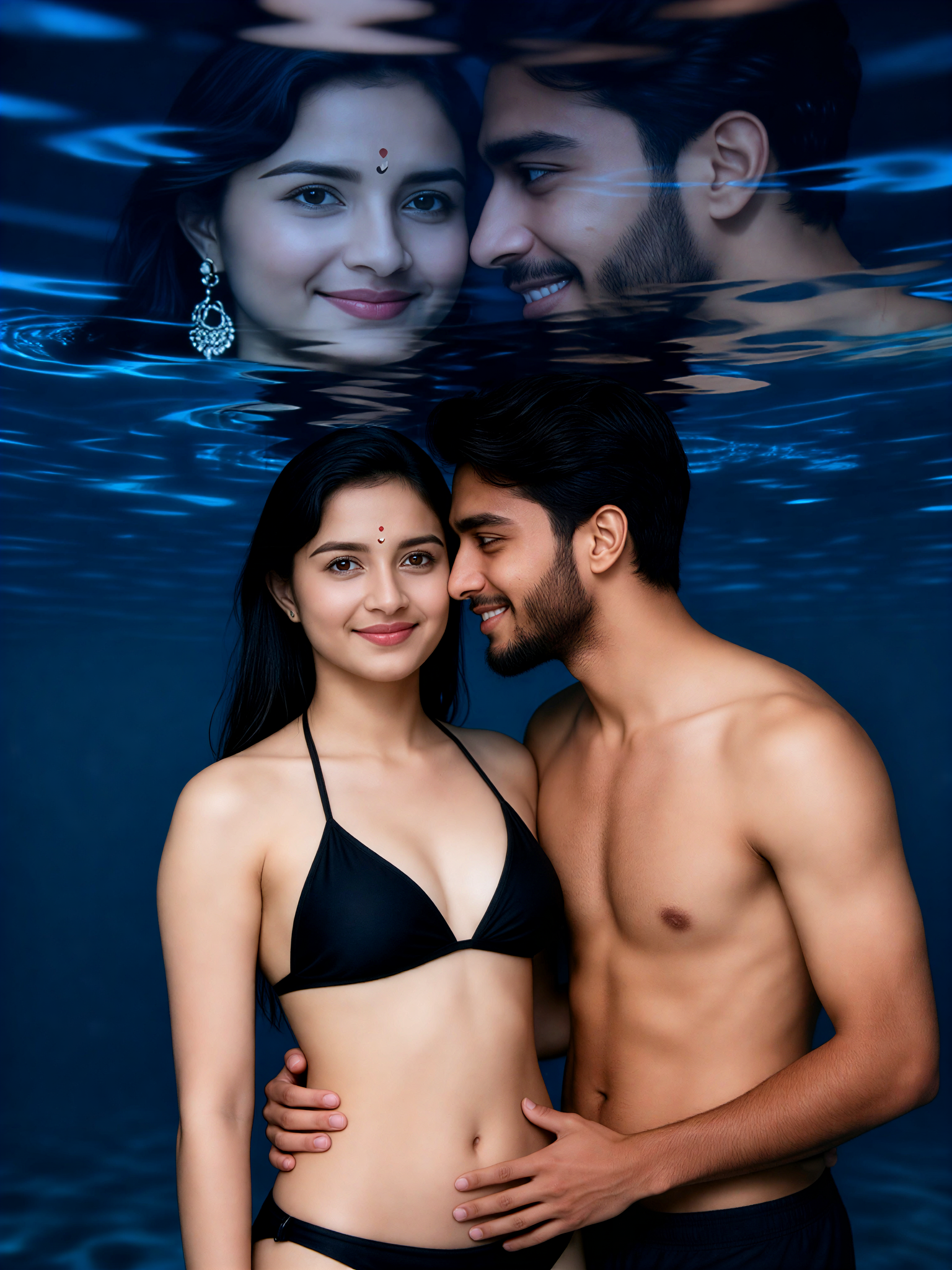 Bikini Night Couple image