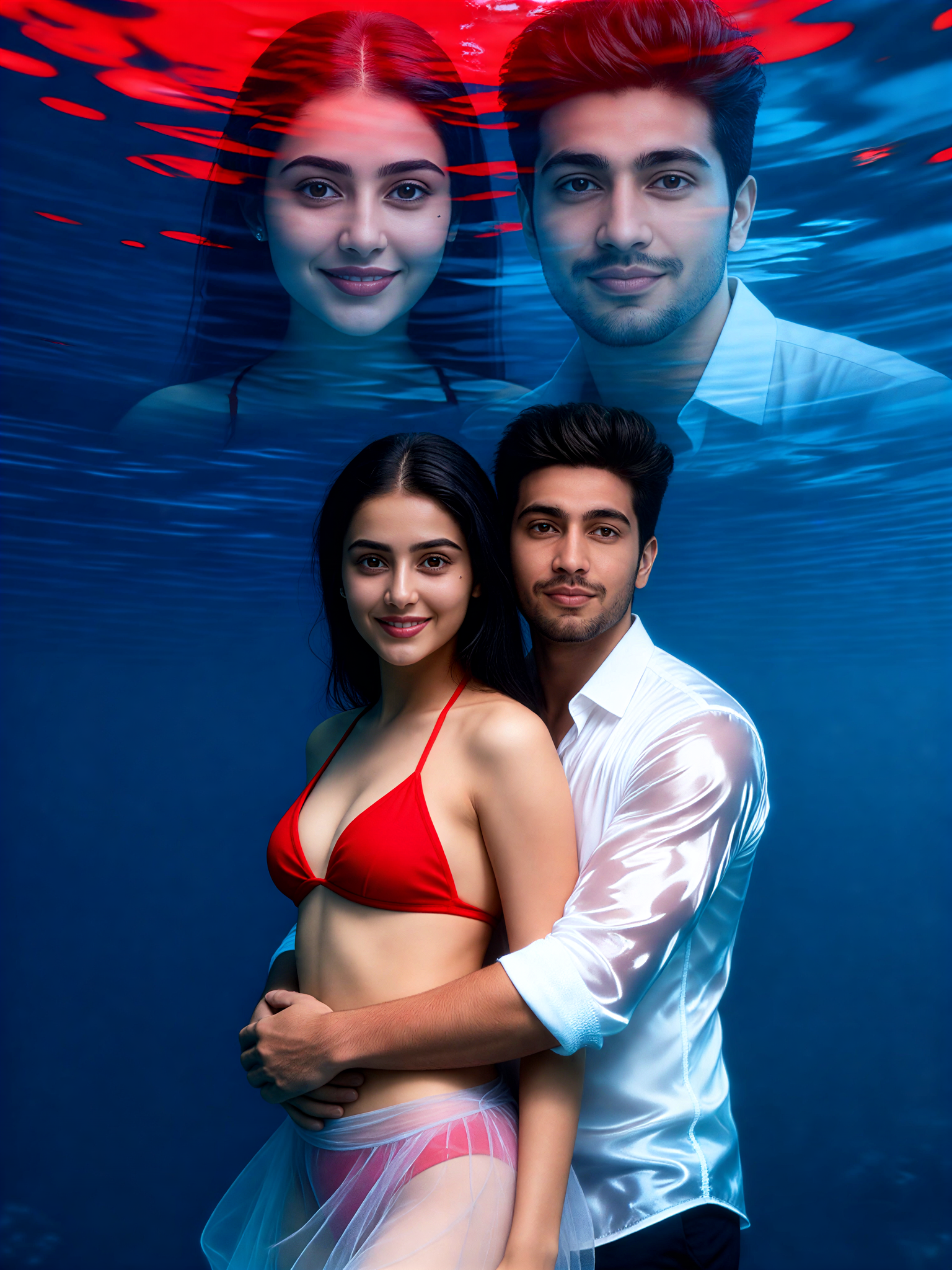 Red Swim Embrace image