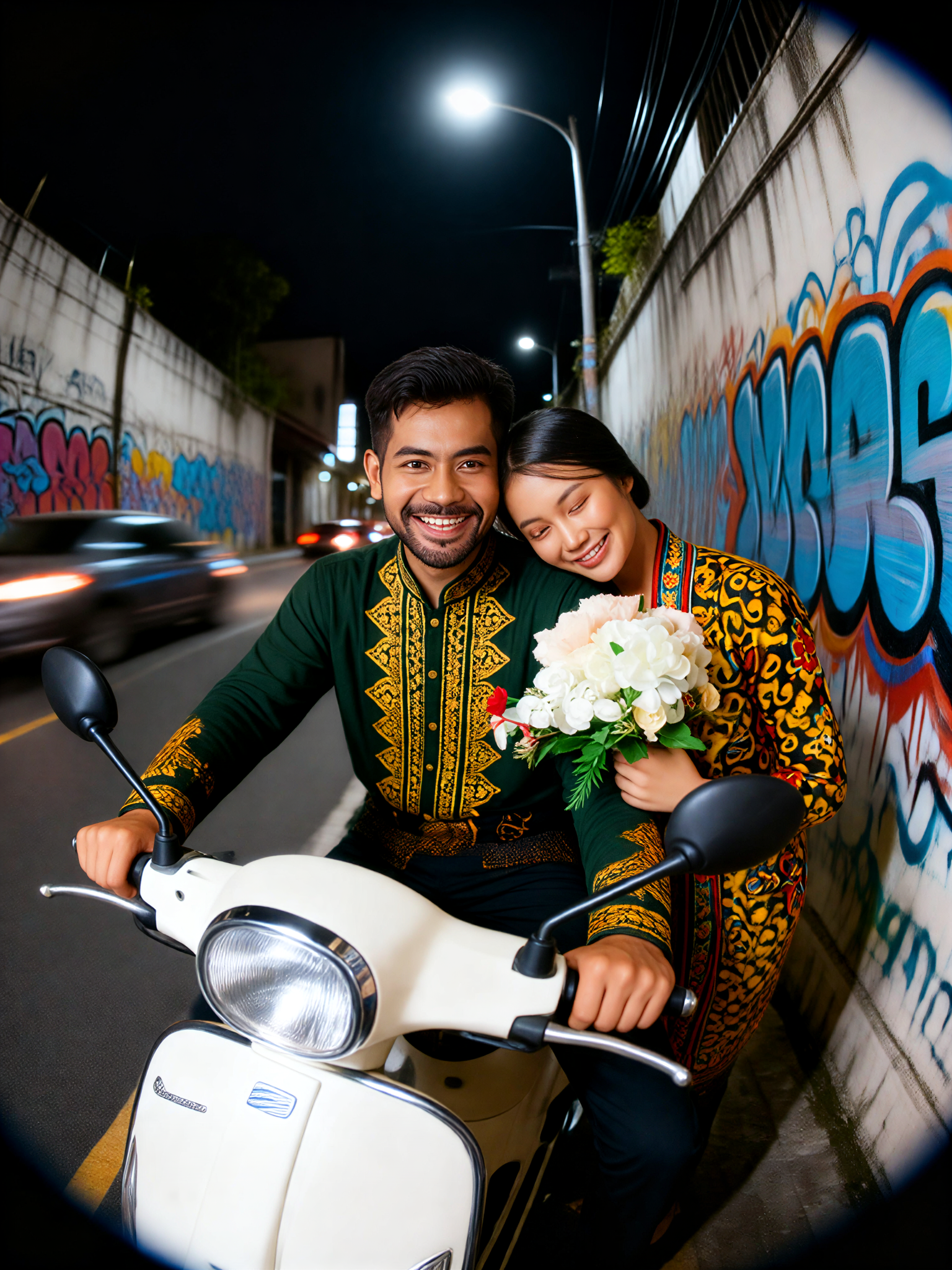 Scooter Street Couple image
