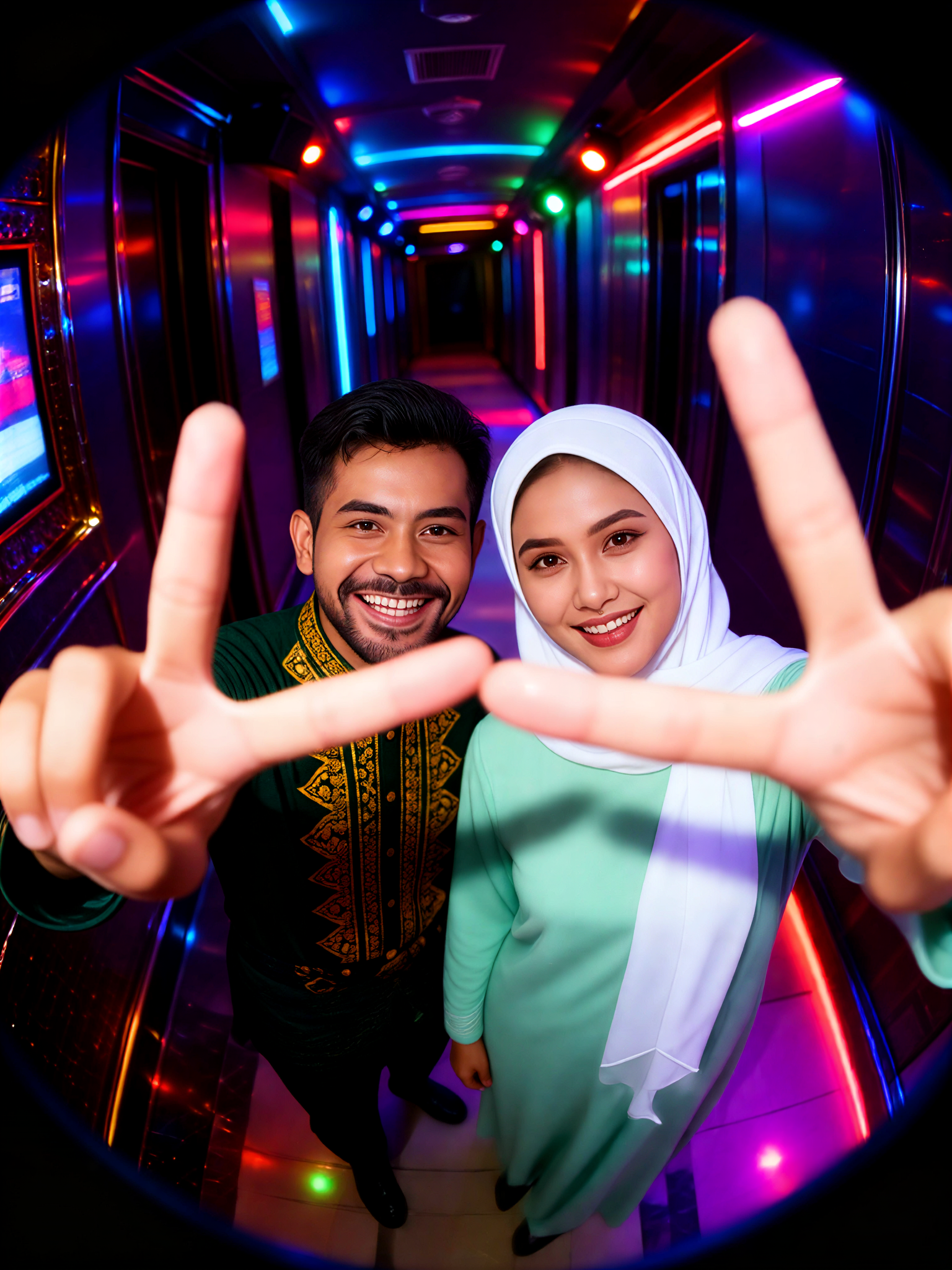 Peace Sign Close Up image