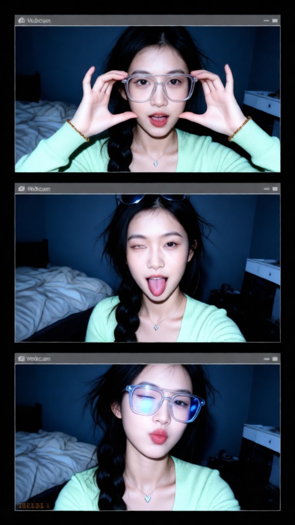 Network camera collage image