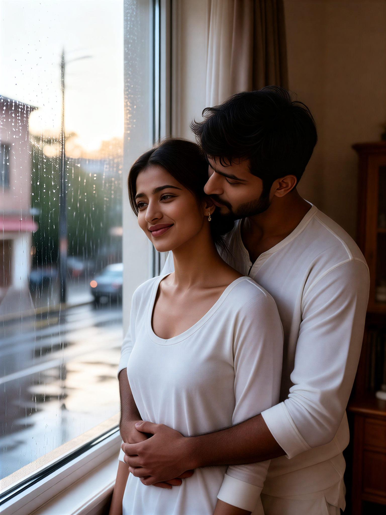 Window Shoulder Kiss image