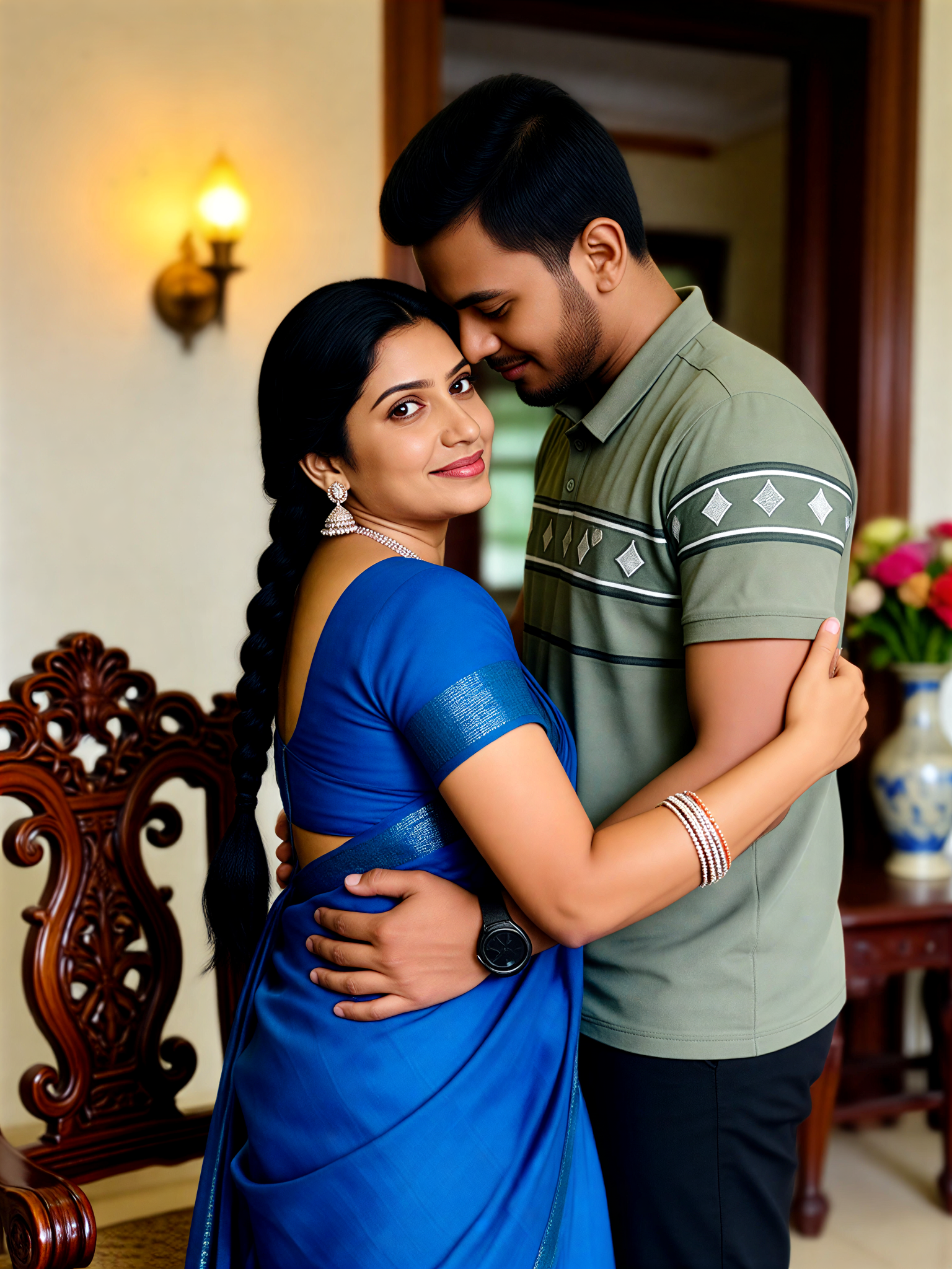 Classical Wife Hug image
