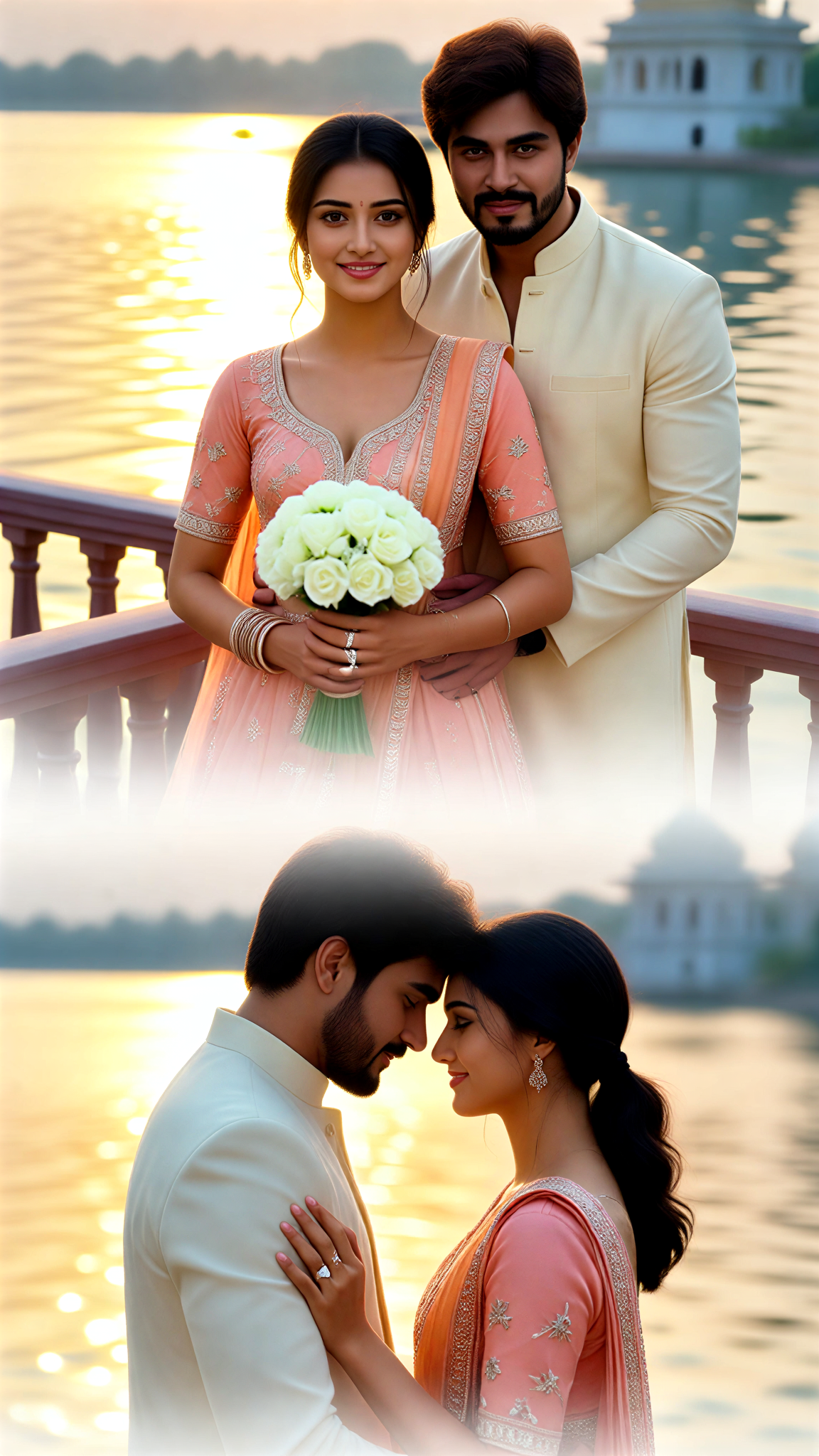 Lake Palace Diptych image