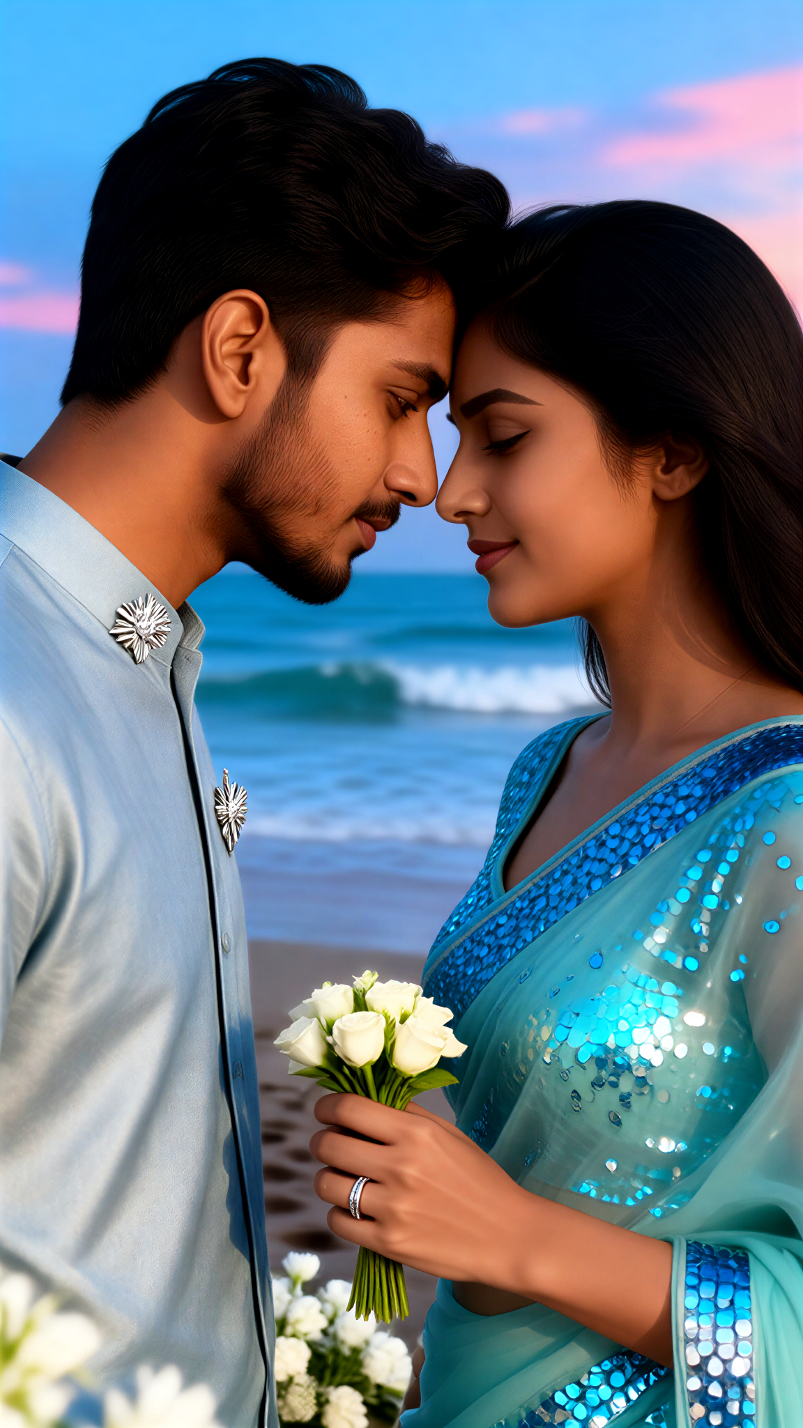 Blue Saree Shore image