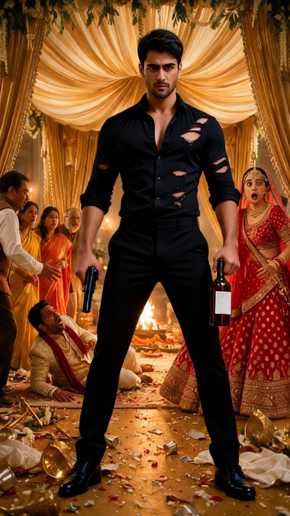 Bad guy Ruining the Wedding image