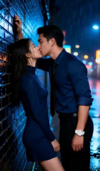 kiss in the rain image