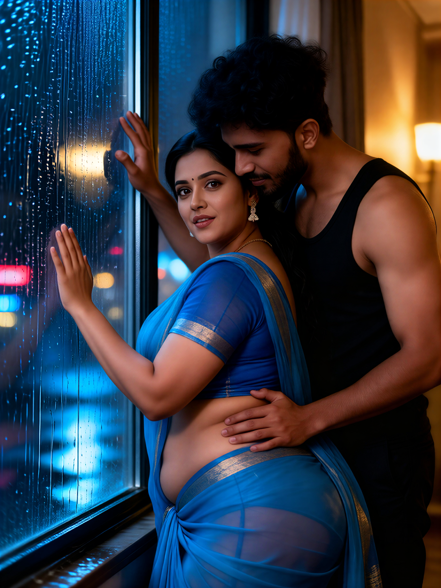 Rain Window Embrace image