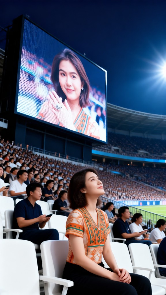 Live broadcast of the competition image