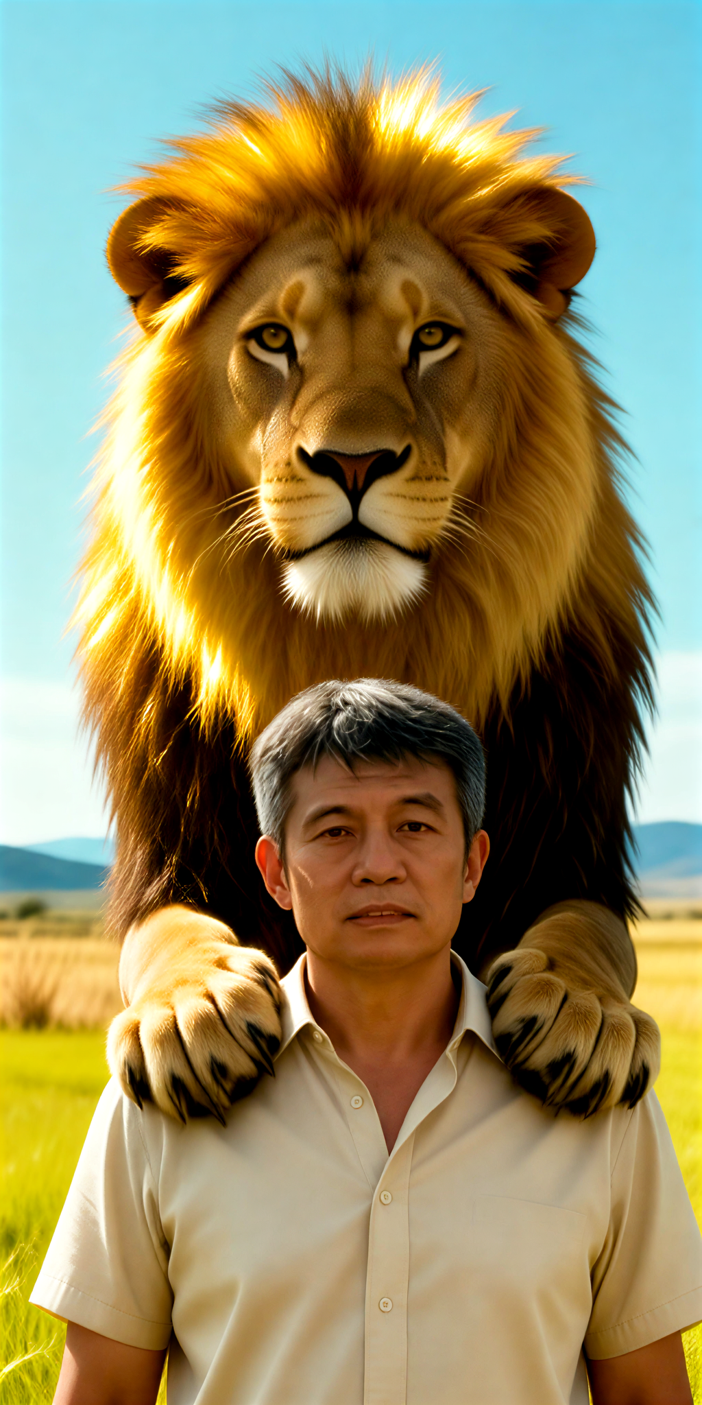  [Master_Movie Retrato] 🌟  Tengo un león grande image
