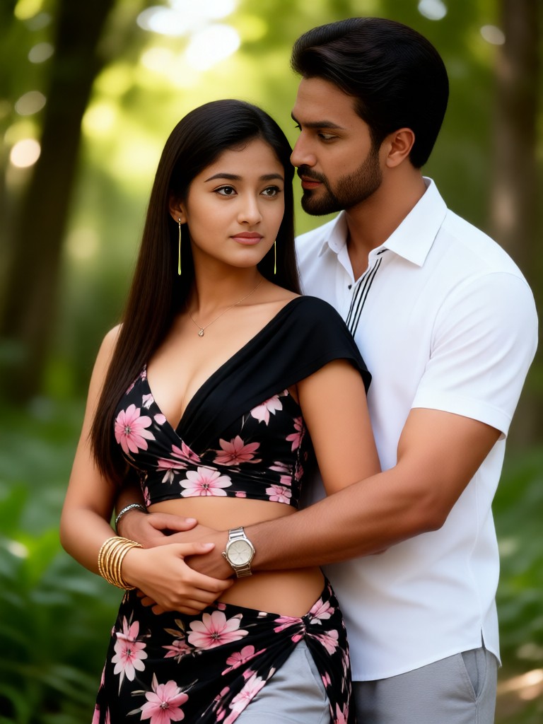 Couple hot kiss image