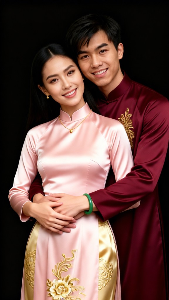 Traditional Romantic Couple Portraits-02-V image