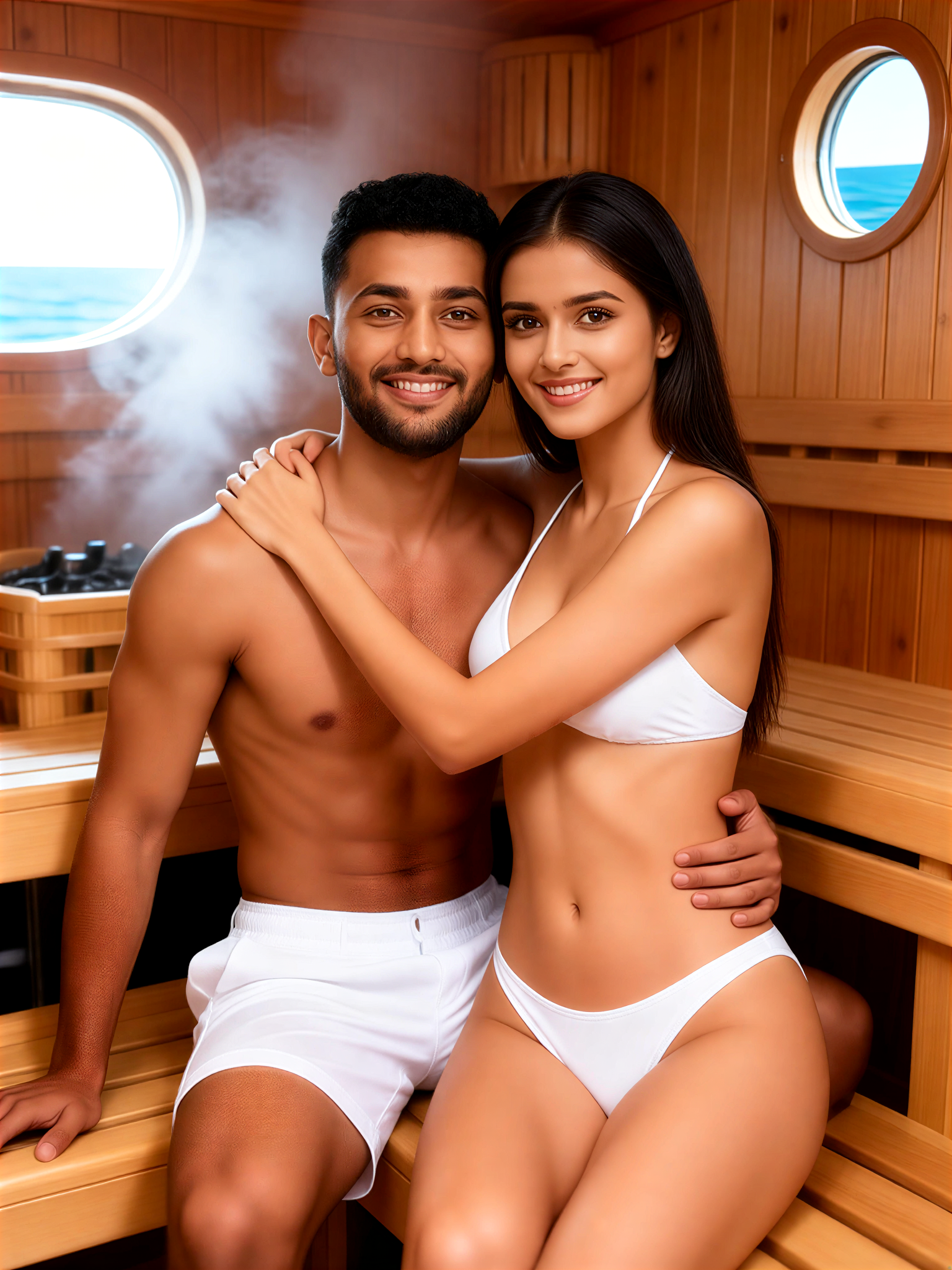 White Sauna Heat image