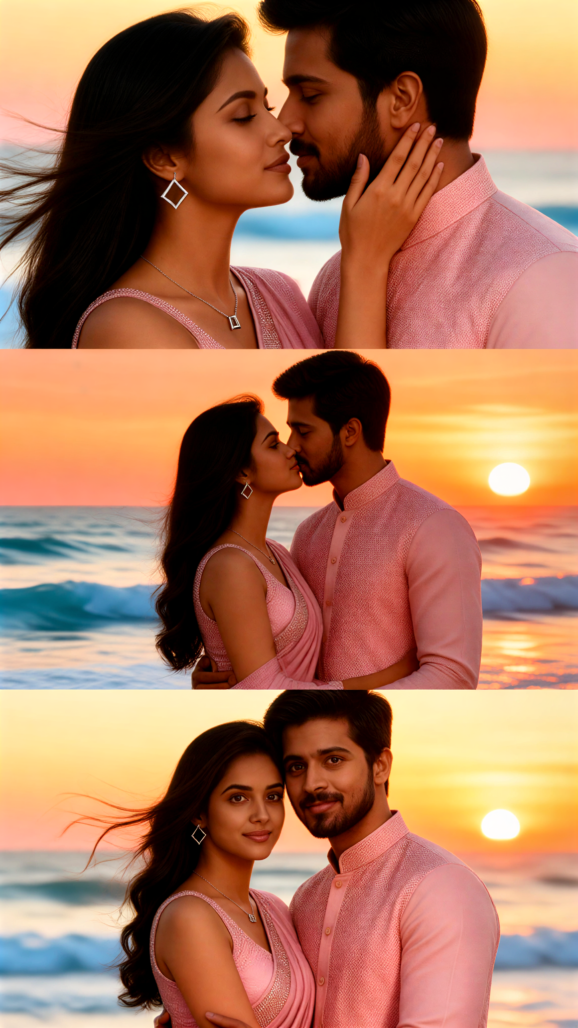 Romantic Marriage MV Poster Style Triple Puzzle image