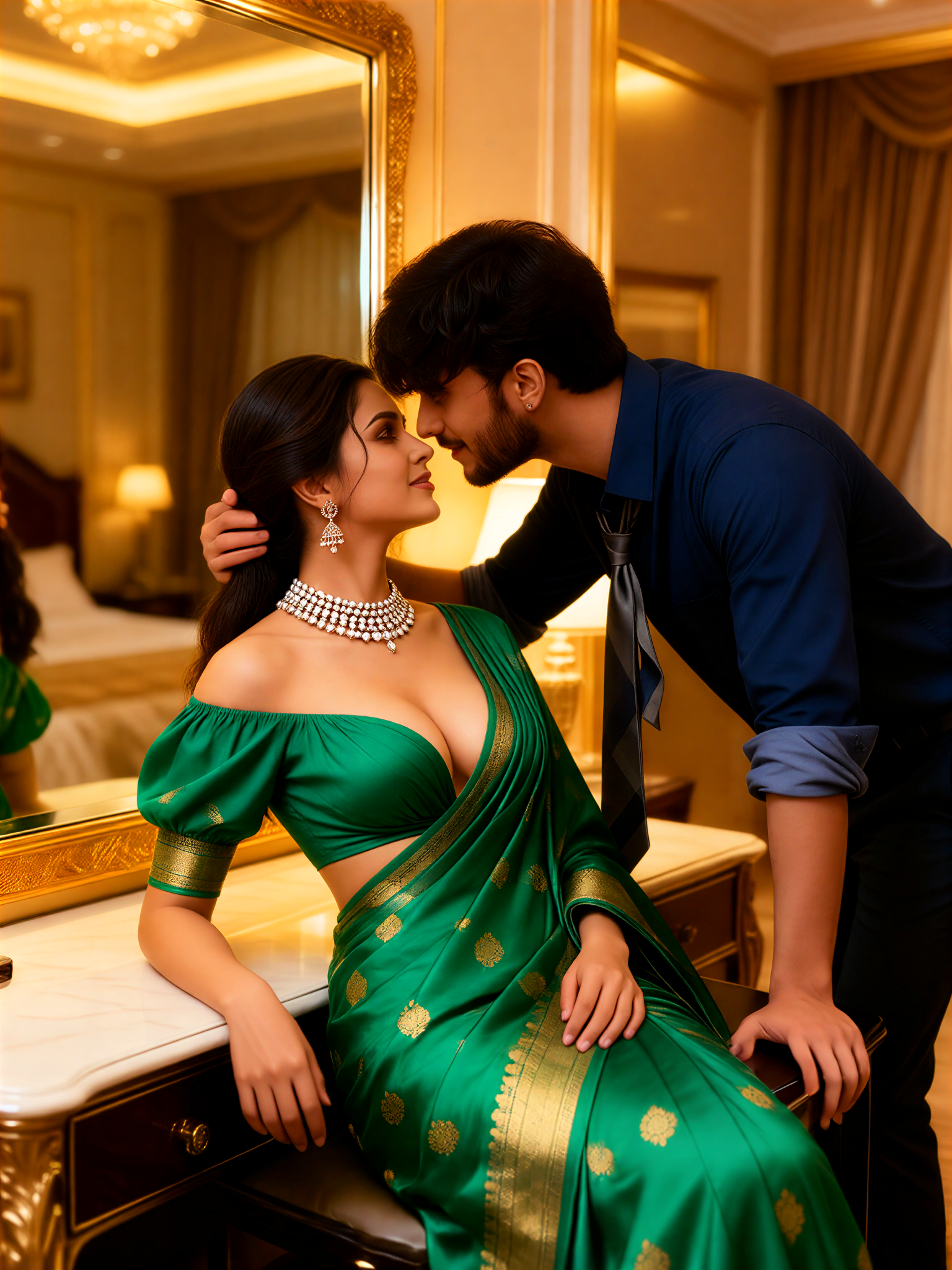 Emerald Banarasi Lean image