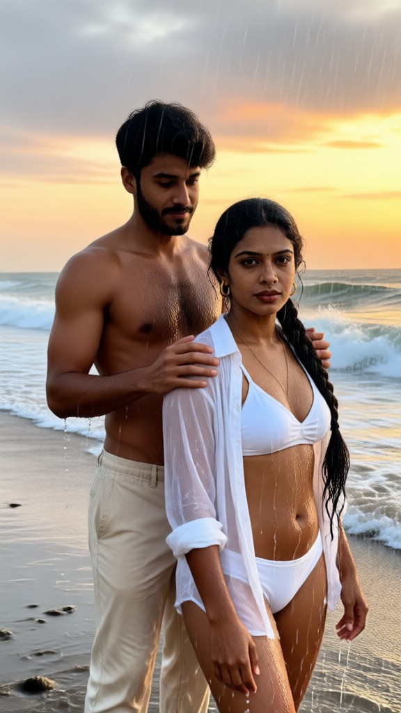 White Shirt Couple Video image
