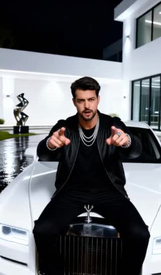 Handsome rapper image