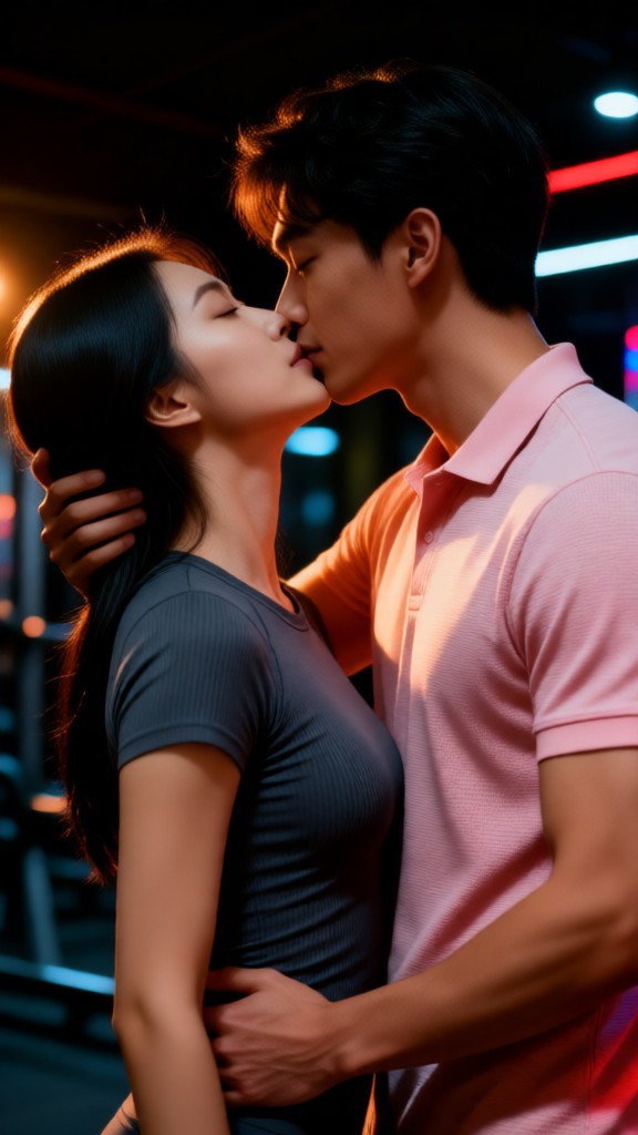 健身房接吻 image